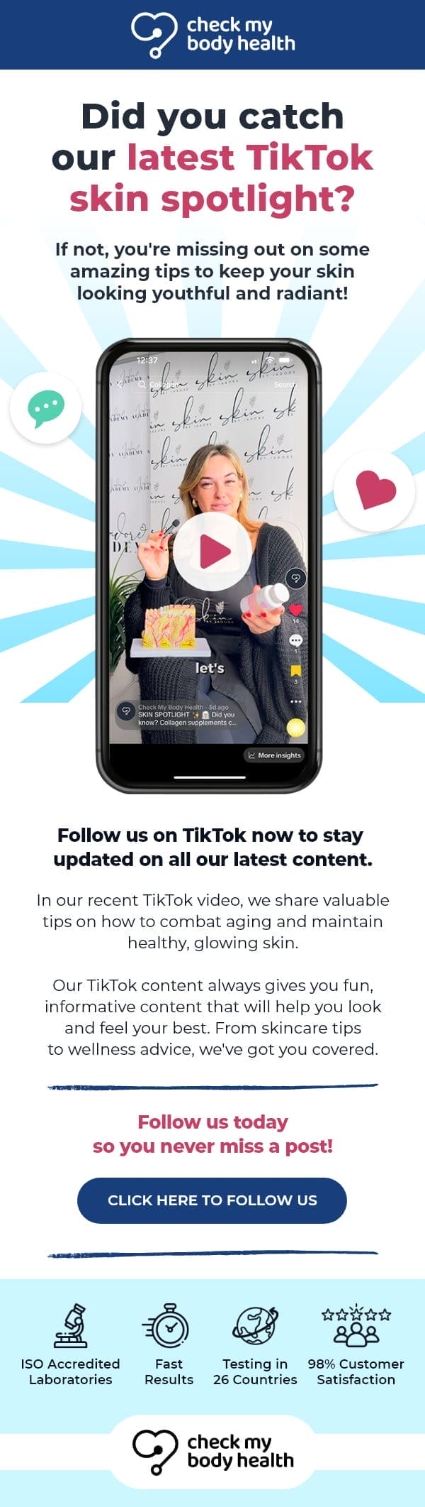 did you catch the latest tiktok skin spotlight