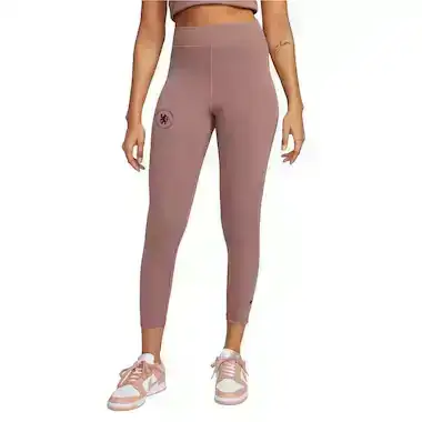  Nike Nothing Stops Us Phoenix Tights - Mauve/Black - Womens