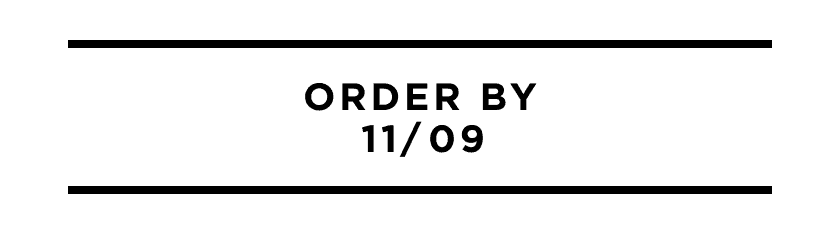 Order by 11/09