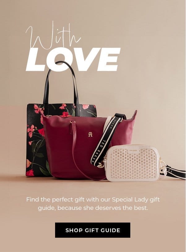 with love | find the perfect gift with our special lady gift guide, because she deserves the best | shop gift guide