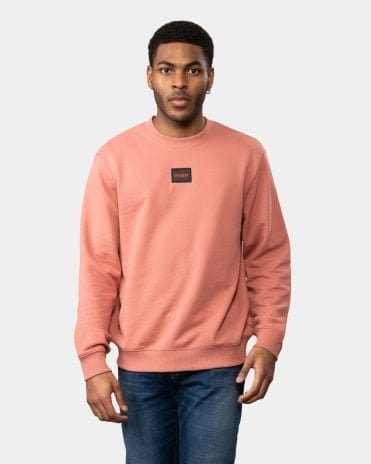 HUGO Diragol212 Label Logo Mens Sweatshirt