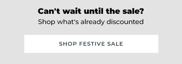 Shop festive sale