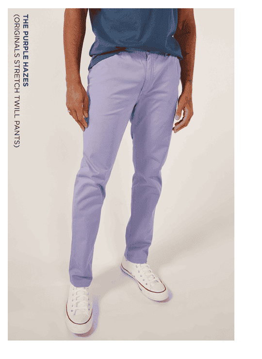 Originals Stretch Twill Pants: The Purple Hazes