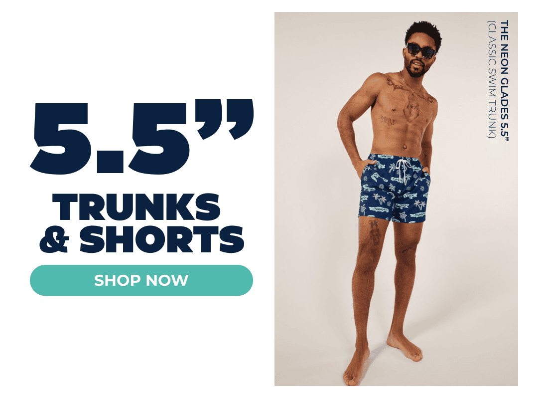 Shop 5.5" Trunks & Shorts