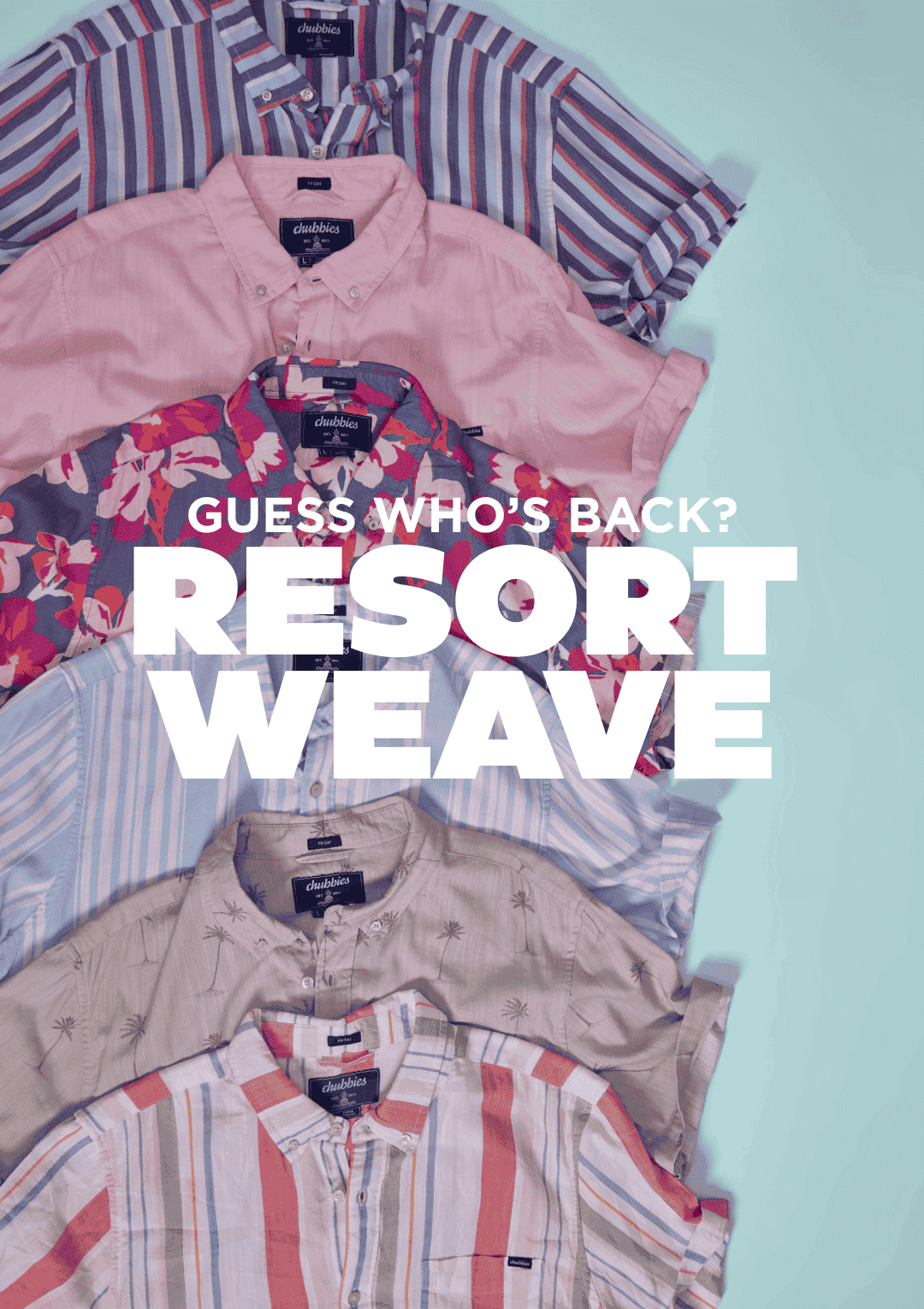 Guess who's back? RESORT WEAVE