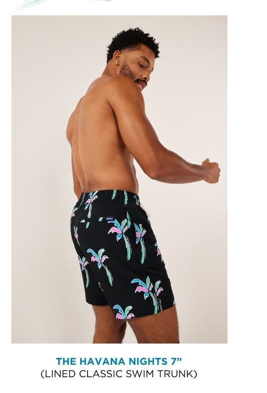 Liend Classic Swim Trunk: The Havana Nights 7"