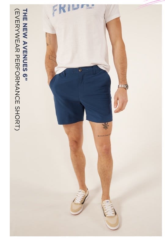 Everywear Performance Short: The New Avenues 6"