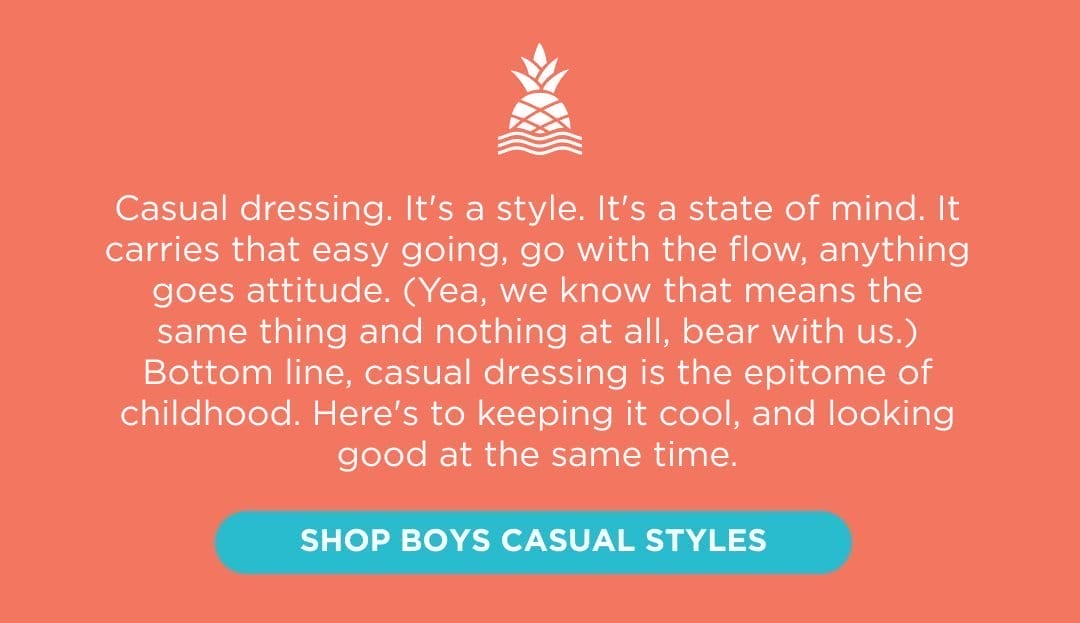 SHOP BOYS CASUAL STYLES