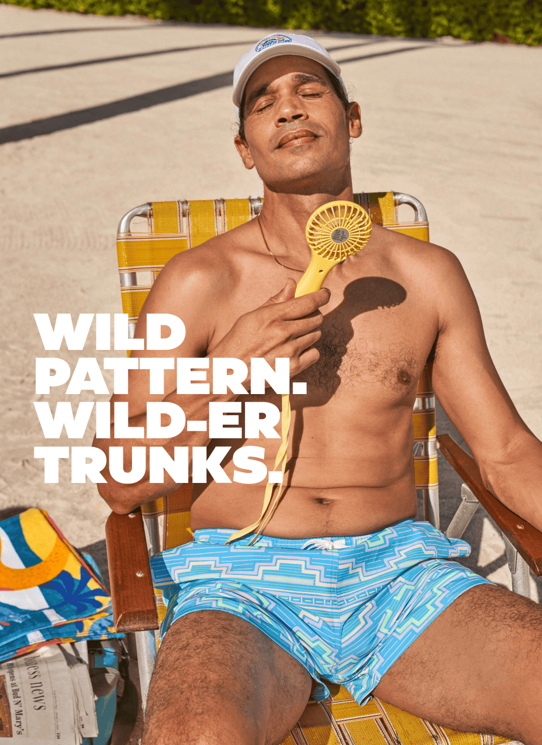 WILD PATTERNS. WILD-ER TRUNKS.