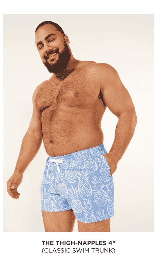 Classic Swim Trunks: The Thigh-Napples 4"