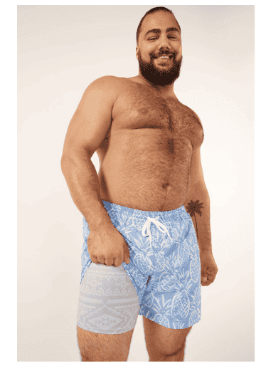 Lined Classic Swim Trunk: The Thigh-Napples 5.5"
