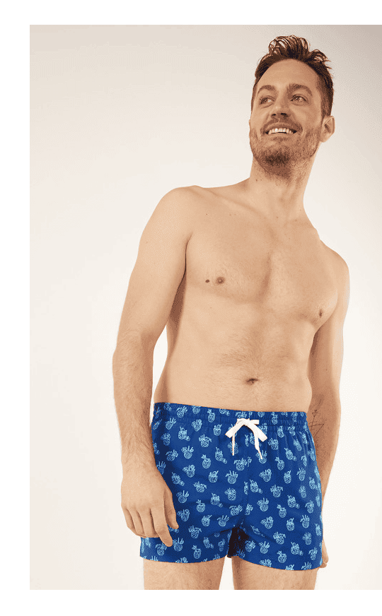 Classic Swim Trunk: The Coladas 4"