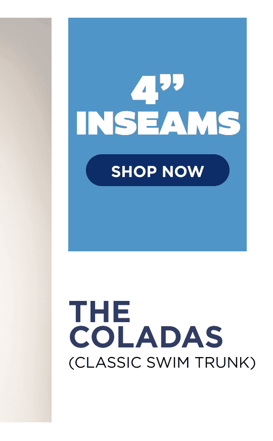 SHOP 4" INSEAMS