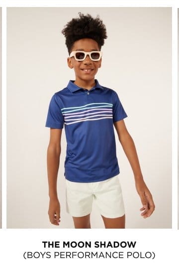 Boys Performance Polo: The Moon Shadow