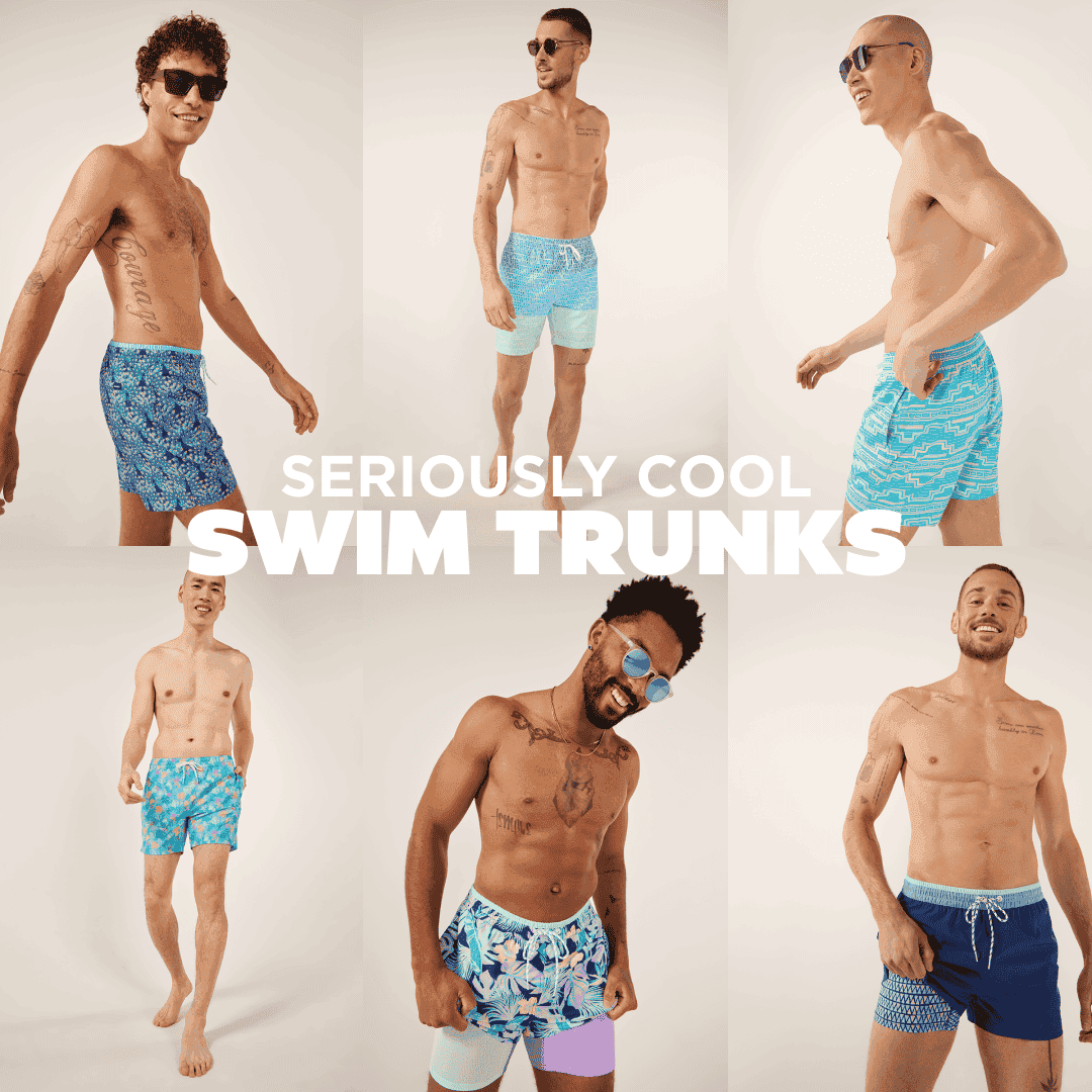 SERIOUSLY COOL SWIM TRUNKS