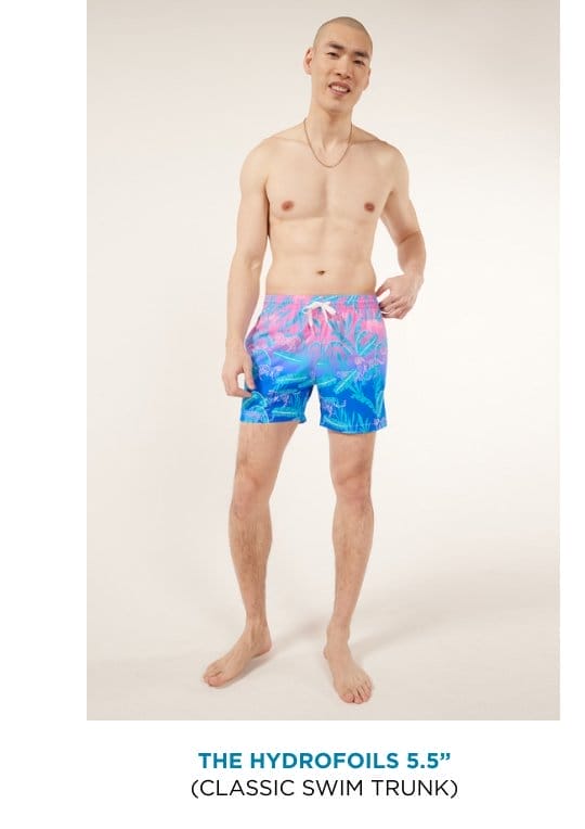 Classic Swim Trunk: The Hydrofoils 5.5"