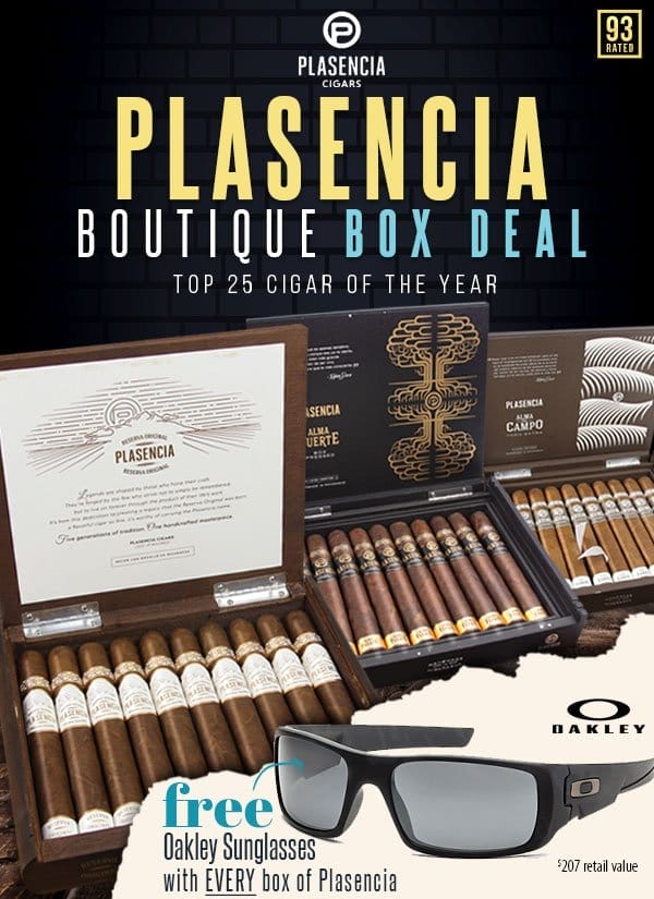 Plasencia Box Deal + Freebie