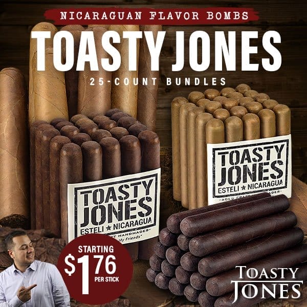 Toasty Jones 25-Count Bundles