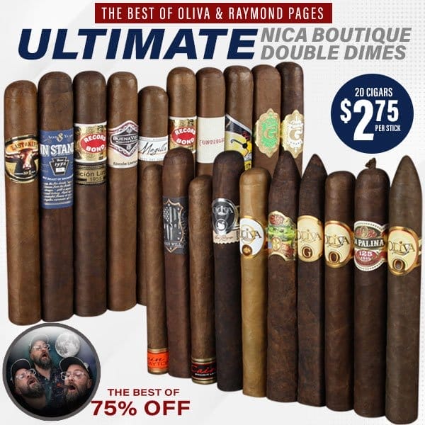 ULTIMATE NICA BOUTIQUE DOUBLE DIMES OLIVA + RAYMOND PAGES