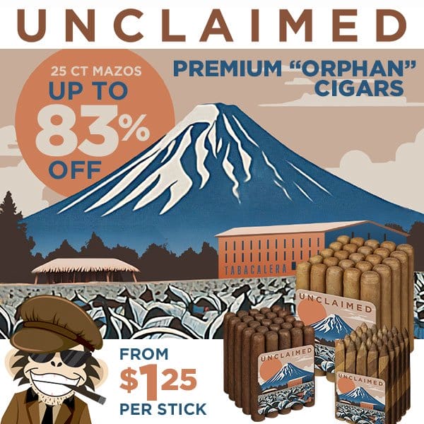 Unclaimed Premium "Orphan" Cigars