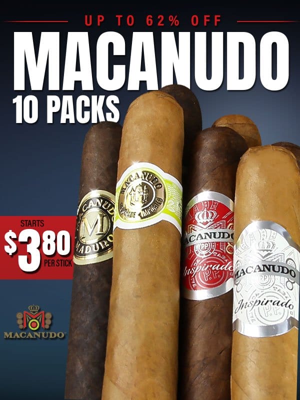 Macanudo Ten Packs