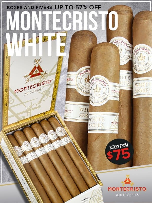 Montecristo White Boxes & Fivers