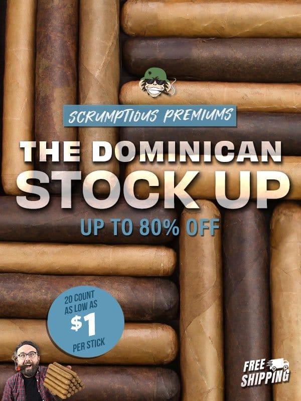 The Dominican Stock Up