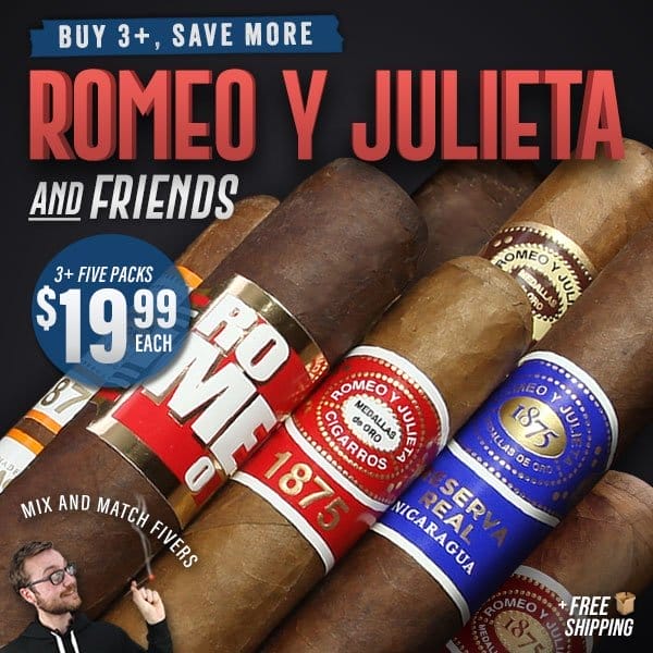 Romeo Y Julieta & Friends Buy 3+, Save More