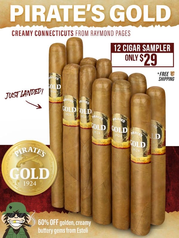 Pirate's Gold 12-Cigar Sampler