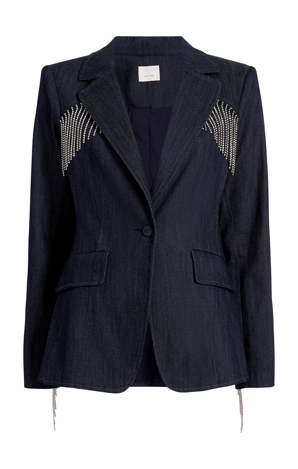 https://cinqasept.nyc/products/rhinestone-sasha-blazer-in-indigo