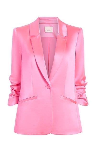 https://cinqasept.nyc/products/satin-kylie-blazer-in-electric-pink