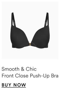 Shop the Smooth & Chic Front Close Cotton Push Up Bra