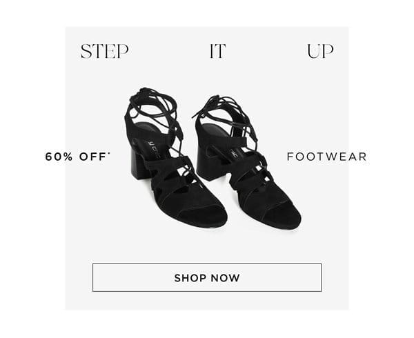 Shop 60% Off* Footwear