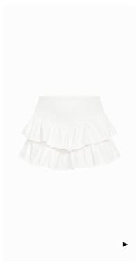 Shop the Amina Frill High Waist Mini Short