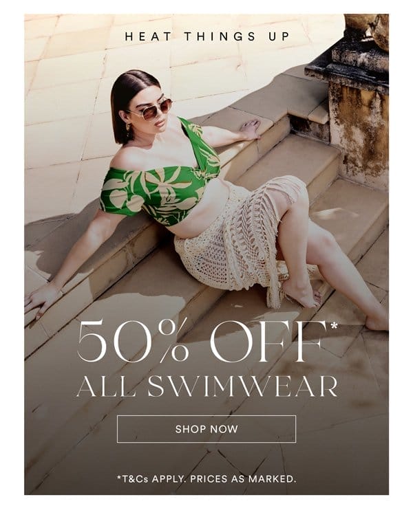 Shop 50% Off* All Swim