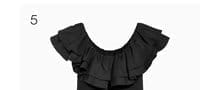 Frill Shoulder Bodysuit