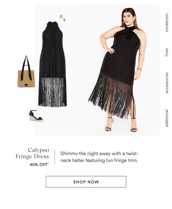 Shop the Calypso Fringe Dress