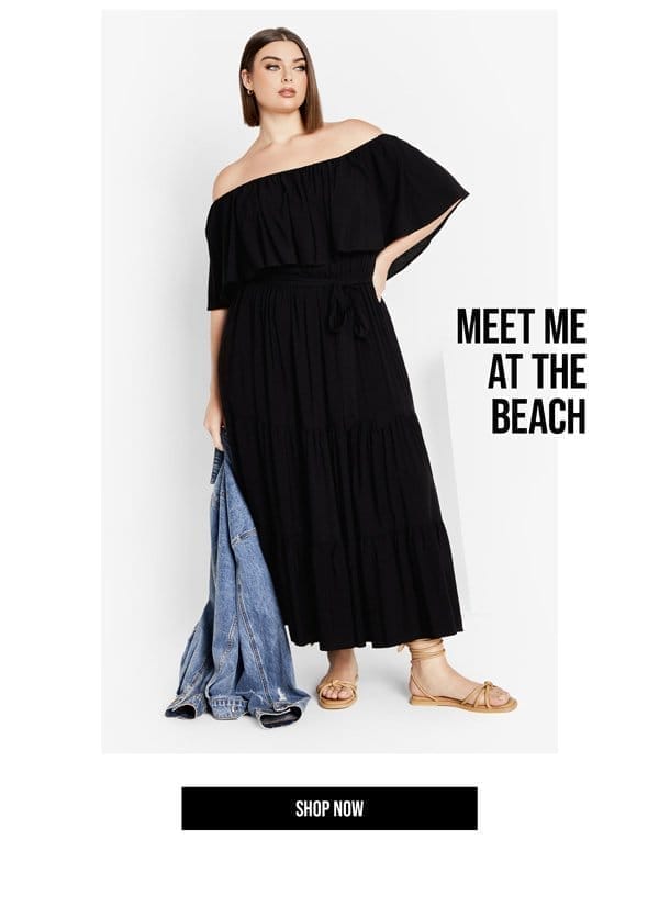 Shop the Boardwalk Plain Maxi Dress