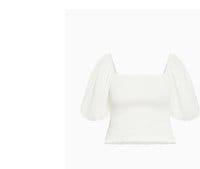 Shop the Ariella Balloon Sleeves Top