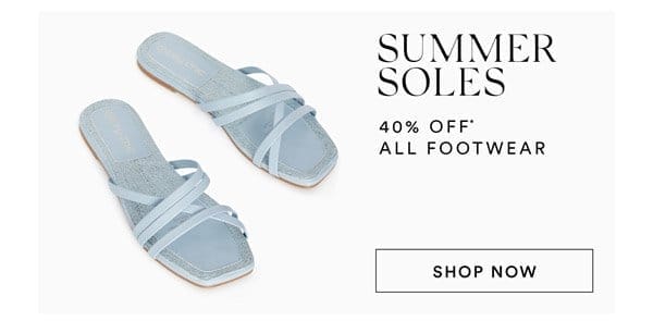 Shop 40% Off* All Shoes