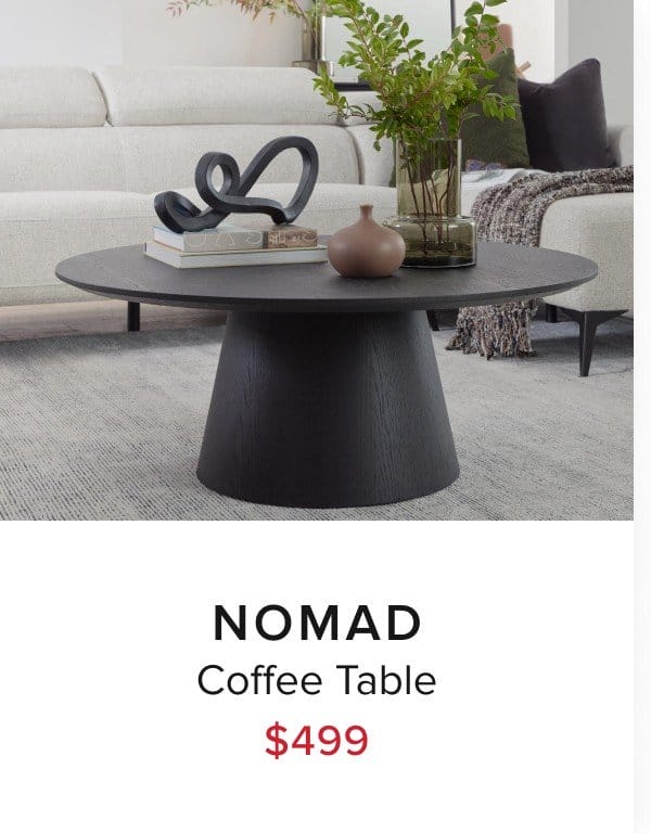 Nomad coffee table \\$499