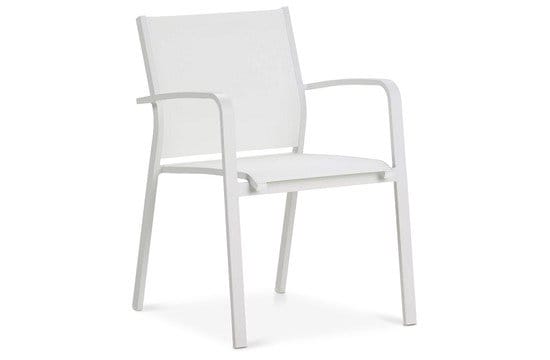 Lisbon White Sling Chair