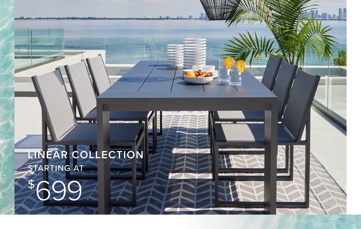 linear collection starting at \\$699