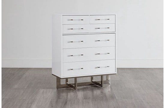 Cortina White Large Drawer Chest