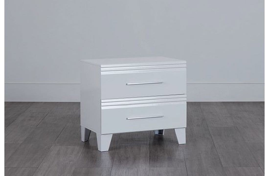 Midtown White Nightstand