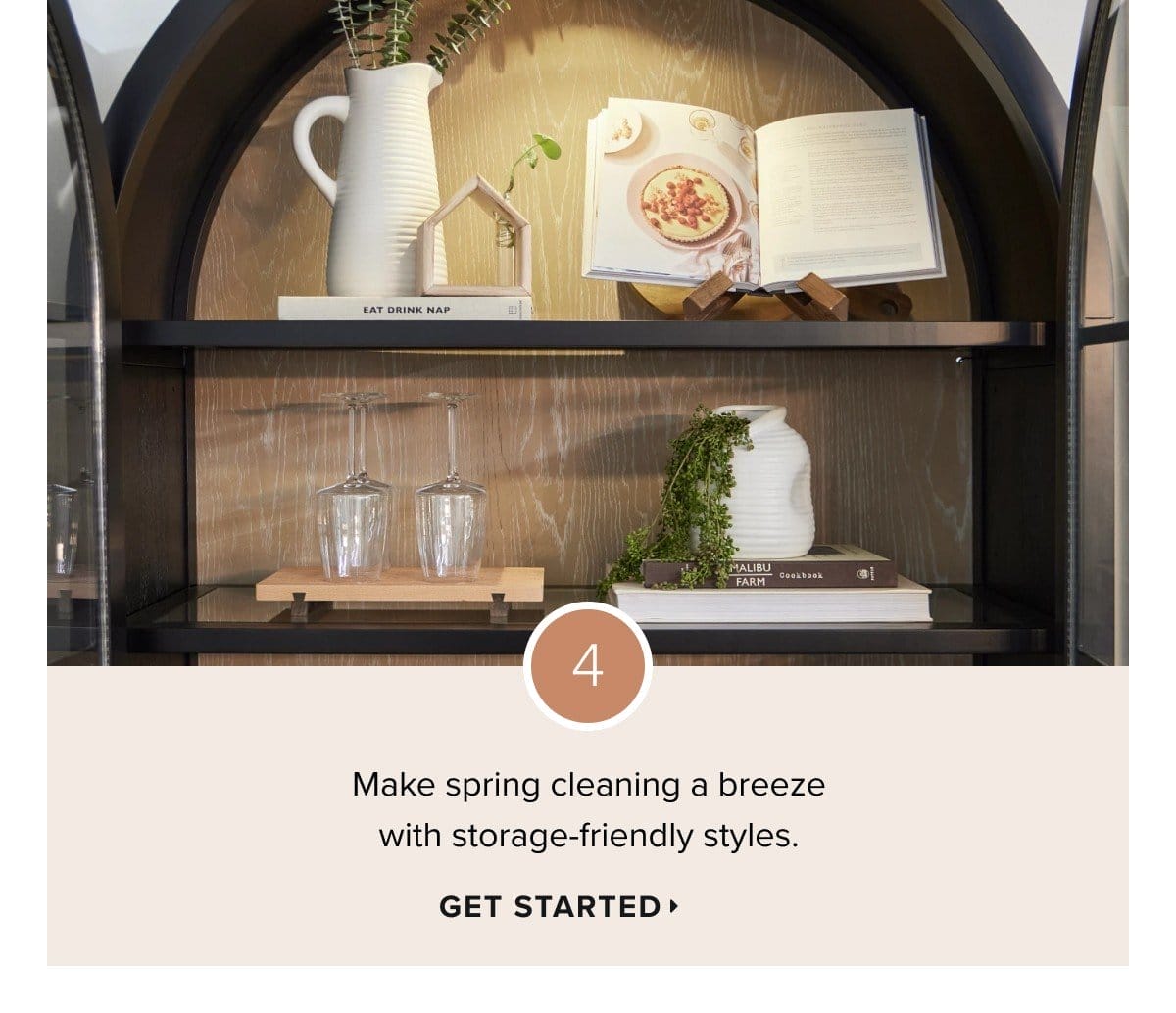 4. make spring cleaning a breeze with storage-friendly styles