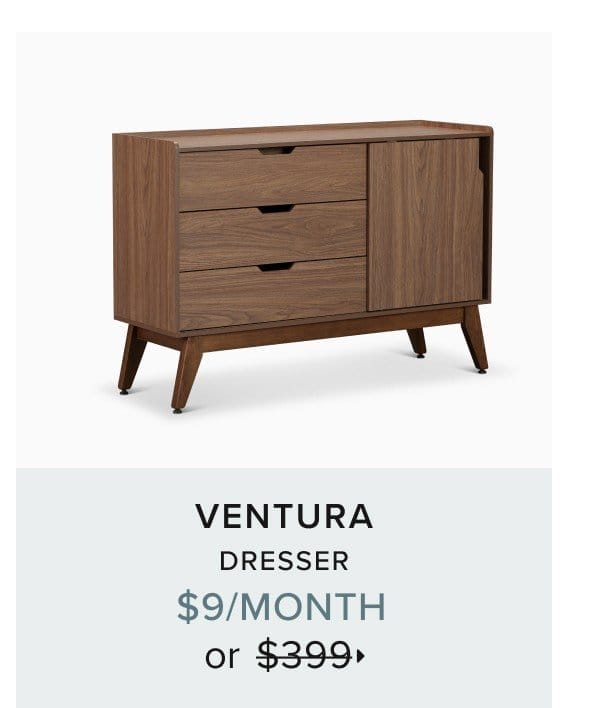 Ventura dresser \\$9/month or \\$399