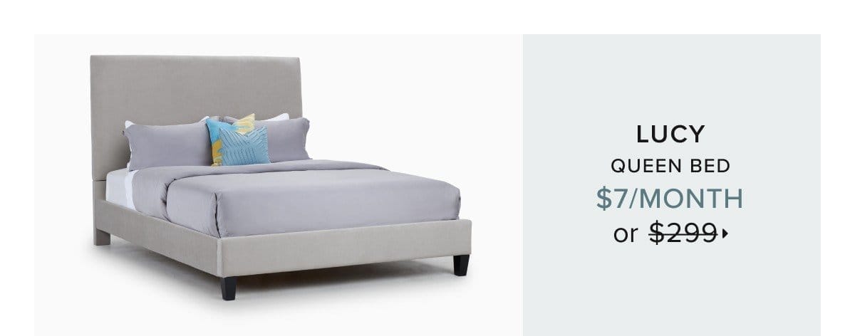 Lucy bed \\$7/month or \\$299