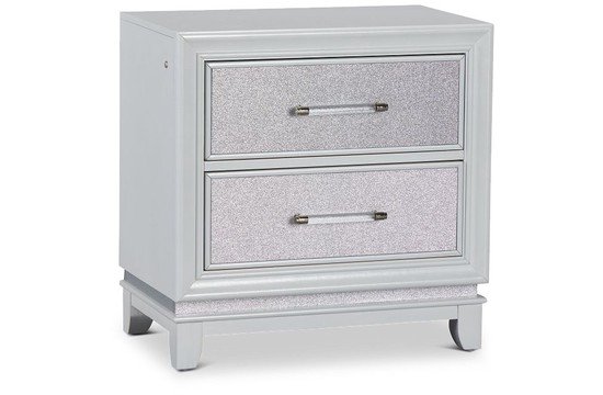 Valentina White Nightstand