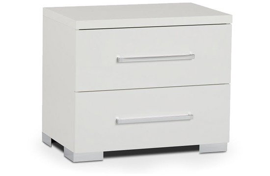 Verona White Nightstand